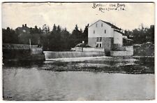 Below the Dam Rockford Iowa IA c1910s Posted Postcard picture