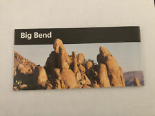 Big Bend National Park Unigrid Brochure Map NPS Texas NEWEST UPDATED VERSION picture