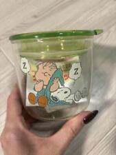 Snoopy Heat-Resistant Glass Storage Container Pyrex picture