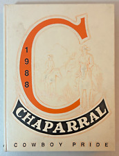 1988 Chaparral High School Yearbook Las Vegas Nevada Cowboy Pride picture