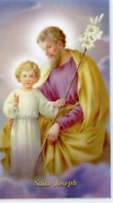 ST. JOSEPH - Laminated  Holy Card   QUANTITY 25 CARDS picture