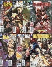 9 LOT - Deathstroke the New 52 - issues 1 + 2 + 3 + 4 + 5 + 6 + 7 + 8 + 9 picture