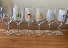 Hill Farmstead 6 Taster Glassware Lot. Perfect Condition. 6 Different Colors. picture