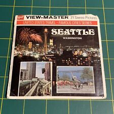 Gaf A274 Seattle Washington Famous Cities Series view-master Reels Packet 2D picture