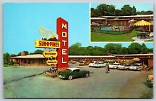 Postcard Sun N Pines Motel, Lufkin, Texas O71 picture