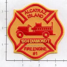 California - Alcatraz Island CA Fire Dept Patch - 1934 Diamond T picture