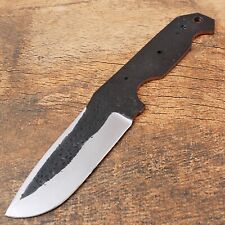 8'' CUSTOM HAND FORGED 1095 CARBON STEEL BLANK BLADE HUNTING SKINNING KNIFE 240 picture