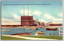 Dunkirk, New York - Electric Generating Plant - Vintage Postcard - Unposted picture