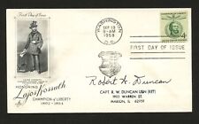 Robert W. Duncan d2013 signed autograph auto First Day Cover WWII ACE USN picture