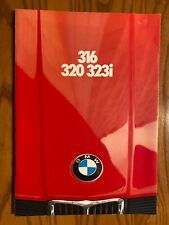 1982 BMW 316, 320, & 323i UK Sales Brochure - 48 pages - Original Nice Condition picture