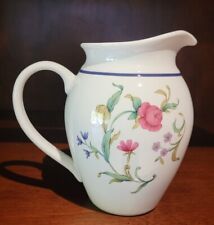 LENOX CASUAL IMAGES ROSE GARDEN PITCHER MADE IN BRAZIL DECORATED USA VERY CLEAN  picture