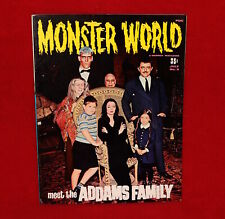 Monster Magazine Warren Monster World #9 Addams Family 1964 picture