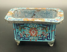 Very Old Chinese Cloisonne Flower/Bonsai Planter - Circa Mid Qing Dynasty picture