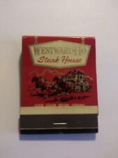 Vintage Feature Matches From Westward Ho Steak House Pasadena California picture