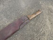 WWI French Original Machete Senegalese Tirarailleurs Entrenching dated 1915 picture