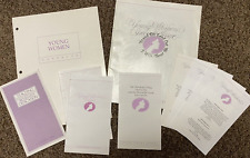 Lot 1980s Young Women Mormon LDS Vintage Handbook Cards Booklets picture