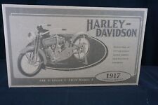 Harley Davidson 1:6 Scale Die Cast Metal Motorcycle 1917 3-Speed V-Twin Model F picture