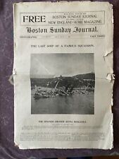 1898 Boston Sunday Journal August 21, 1898 picture