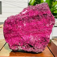 6570g Large Natural Red Corundum Ruby Quartz Crystal Gemstone Specimen Healing picture