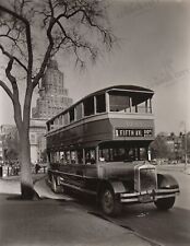 1936 Fifth Avenue Bus, Washington Square NY New York 8.5