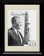 Unframed Wernher von Braun Autograph Promo Print - Engineering Pioneer picture