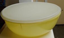 Vintage Tupperware - Yellow Fix N Mix 12” Bowl #274-5 With Sheer Lid #224-9 picture