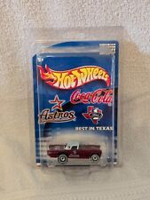 HOT WHEELS 57 T-Bird Houston Astros Coca Cola Best in Texas FORD 2003 real rider picture