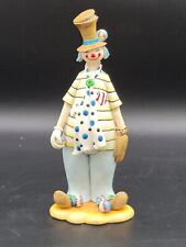Vintage Hand Painted Clown Figurine Baseballs & Mitt by HERCO Gift Professionals picture