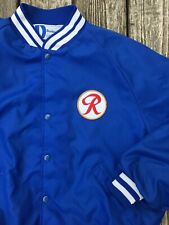 Rainier Jacket Beer Vtg 80s satin Seattle brewing bomber size XL picture