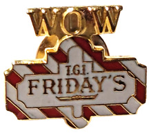 T.G.I. Friday's WOW Lapel Pin (092623) picture