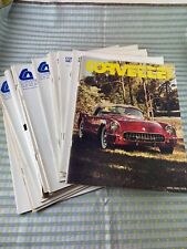 Corvette News Magazine Lot 72-80 15 Issues picture