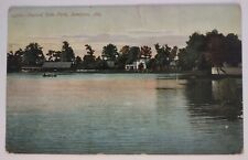Oxford Lake Park Anniston Alabama Divided Back Postcard Vintage AL picture