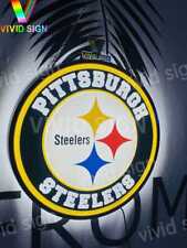 Pittsburgh Steelers Man Cave 3D LED 16