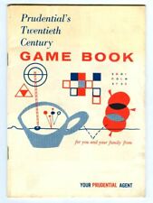 Vintage 1959 Prudential's TWENTIETH CENTURY GAME BOOK for You and Your Family picture