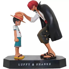 17Cm One Piece Anime Figure Four Emperors Shanks Straw Hat Luffy Action Figure O picture