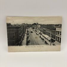 Vintage Postcard Main Street Looking West Painesville Ohio picture