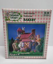 Cottontale Cottages 1997 Hand Painted Porcelain Bakery 362-9813 Easter picture