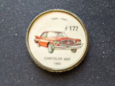 1962 Jell-O History of the Auto Coin # 177 Chrysler 300F 1960 (EX) picture