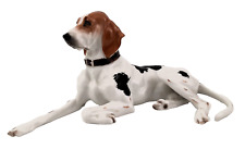 Boehm Porcelain Reclining Foxhound/Large Dog Figurine - 13