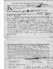 Revolutionary War-Date Deed Involved Several East Haddam Soldiers, Officers picture