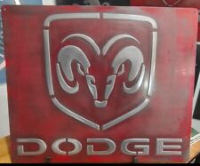 Dodge  Vintage molten metal Sign picture
