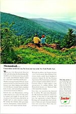 Vintage 1964 Sinclair Oil Couple Views The Beautiful Shenandoah  Advertisement picture