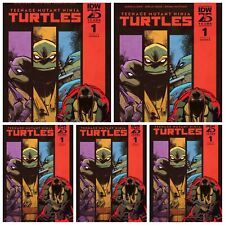 5 Pack Teenage Mutant Ninja Turtles #1 Randolph IDW PRESALE 7/24 TMNT 2024 picture