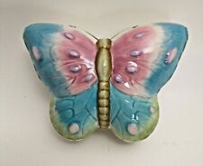 Primavera Franciscan Butterfly Box With Lid Ceramic Trinket Box Jewelry Holder picture