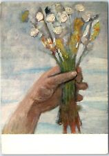 Postcard - Hand with Bouquet By Paula Modersohn-Becker picture