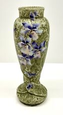 Antique American C.F. Monroe Kelva Enameled Lilies Vase Circa 1905 picture