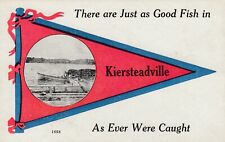 Vintage Postcard   GOOD FISH IN  KIERSTEADVILLE CANADA UNPOSTED picture