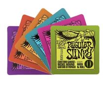 Ernie Ball Guitar String Coasters-Super-Regular-Extra-STHB-Power-Hybrid 6-Pack picture