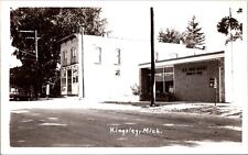 Real Photo Postcard U.S. Post Office in Kingsley, Michigan picture