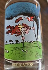 Vintage 1984 Arby's Promotional Gary Patterson Dedication Cartoon Drinking Glass picture